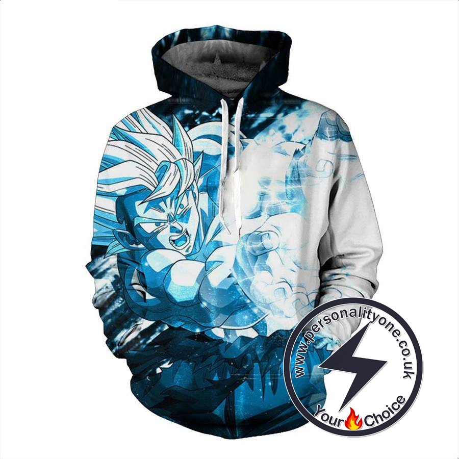 Dragon Ball Z - Goku Kamehameha 3D - Hoodies